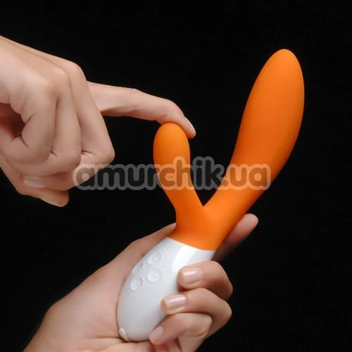 Вибратор Lelo Ina Orange (Лело Ина Орандж), оранжевый