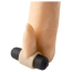 Насадка на пенис с вибрацией Virgite Sleeves Realistic Sleeve Penis Sheath S3, телесная - Фото №4