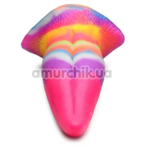 Фаллоимитатор Creature Cocks Unicorn Kiss Glow-In-The-Dark, разноцветный