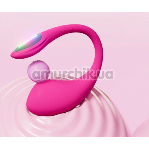 Віброяйце Lovense Lush 4, рожеве