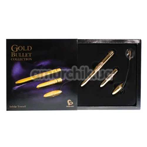 Набор вибраторов Gold Bullet Collection