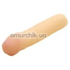 Насадка-удлинитель пениса Cyberskin 1.5 Transformer Penis Extension, телесная - Фото №1