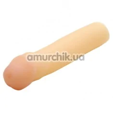 Насадка-подовжувач пеніса Cyberskin 1.5 Transformer Penis Extension, тілесна - Фото №1