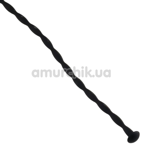 Уретральна вставка Penis Dilator 0.4 см, чорна