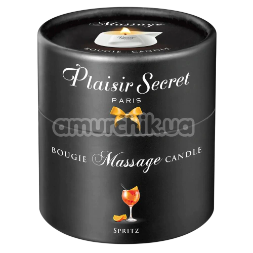 Массажная свеча Plaisir Secret Paris Bougie Massage Candle Spritz - шприц, 80 мл