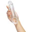 Насадка на пенис Size Up 2 Inch See-Thru Penis Extender With Ball Loop, прозрачная - Фото №5