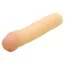 Насадка-удлинитель пениса Cyberskin 1.5 Transformer Penis Extension, телесная - Фото №1