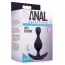 Анальна пробка Anal Adventures Platinum Wave Plug, чорна - Фото №4