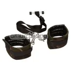 Фиксаторы для рук Colt Camo Over The Door Cuffs, хаки - Фото №1