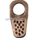 Эрекционное кольцо с шипами XLover Cock Ring, черное - Фото №1