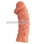 Насадка на пенис Kokos Penis Sleeve PS 002-L, телесная - Фото №1
