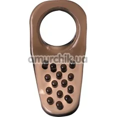 Эрекционное кольцо с шипами XLover Cock Ring, черное - Фото №1