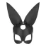 Маска зайчика Bedroom Fantasies Bold Bunny Mask, черная - Фото №2