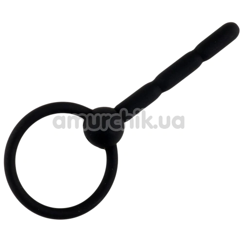 Уретральная вставка Penis Plug No. 03, черная
