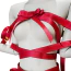 Бондажний набір Upko Bowknot Body Straps Bondage Set Top, червоний - Фото №1