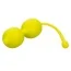 Набор вагинальных шариков Kegel Training Set Lemon Squeeze Relax Repeat, желтый - Фото №5