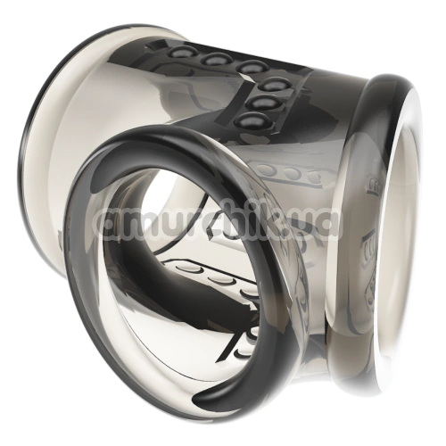 Насадка на пеніс Pretty Love Penis Sleeve Orhan, сіра