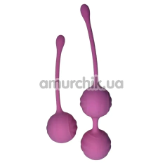 Набор вагинальных шариков Passion Play Silicone Kegell Ball Set 0198, розовый - Фото №1