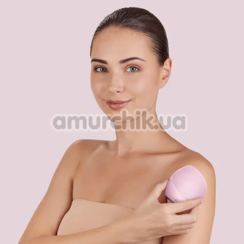 Ультразвуковая щетка для тела Geske Sonic Body Brush 7 in 1, светло-розовая