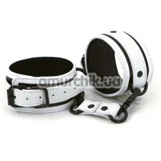 Поножи Glo Bondage Ankle Cuffs, белые - Фото №1