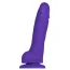 Фалоімітатор Strap-On-Me Soft Realistic Dildo XL, фіолетовий - Фото №1