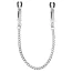 Зажимы для сосков Sins Inquisition The Pinch Nipple Clamps With Chain, серебряные - Фото №1