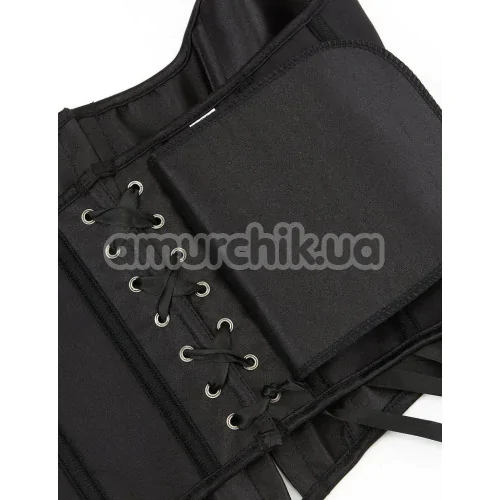 Корсет Star Night Crop Top Halter Neck Corset, чорний