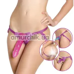 Страпон Adam & Eve Eve's Strap-on Playset, фиолетовый - Фото №1