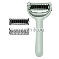Масажер-ролер для обличчя та тіла з мікроголками Geske MicroNeedle Face & Body Roller 8 in 1, зелений - Фото №1