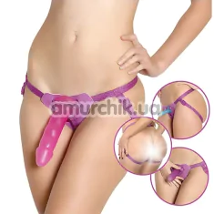 Страпон Adam & Eve Eve's Strap-on Playset, фіолетовий - Фото №1