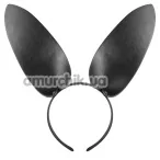 Ушки зайчика Fetish Tentation Bunny Headband, черные - Фото №1