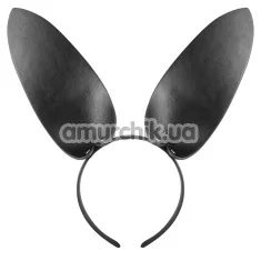 Ушки зайчика Fetish Tentation Bunny Headband, черные - Фото №1