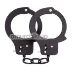 Наручники Sex Extra Metal Cuffs, черные - Фото №1