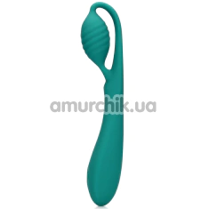 Вібратор для точки G  Loveline G-Spot Vibrator With Bead, зелений - Фото №1