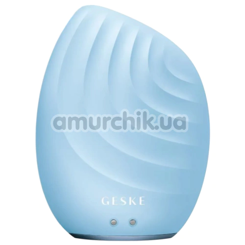 Ультразвуковая щетка для лица Geske Sonic Facial Brush 5 in 1, голубая