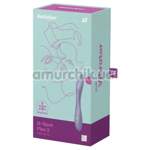 Вибратор для точки G Satisfyer G-Spot Flex 2, фиолетовый