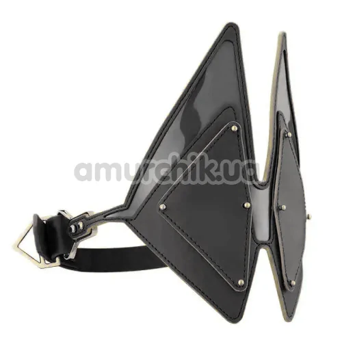 Маска лисички Lockink Vixen Blindfold, черная - Фото №1