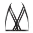 Портупея Bijoux Indiscrets Maze Halter Bra Harness, чорна - Фото №1