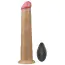 Вибратор с ротацией Dual-Layered Silicone Nature Cock LV410212, телесный - Фото №1