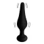 Анальная пробка с вибрацией UnderControl Silicone Vibrating Anal Plug with Remote Control, черная - Фото №5