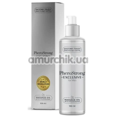 Массажное масло с феромонами PheroStrong Massage Oil Exclusive для мужчин, 100 мл - Фото №1