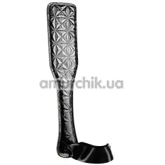 Шлепалка Whipsmart Diamond Collection Spanking Paddle, чёрная - Фото №1