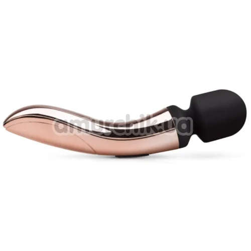 Универсальный вибромассажер Rosy Gold Nouveau Curve Massager, розовый
