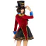 Костюм циркачки Leg Avenue Classic Ringmaster Costume, красно-черный: платье + головной убор - Фото №5