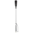 Стек DS Fetish Classic Riding Crop With Metal Tips Long, черный - Фото №1