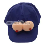 Кепка з грудьми Kinky Pleasure, синя - Фото №1
