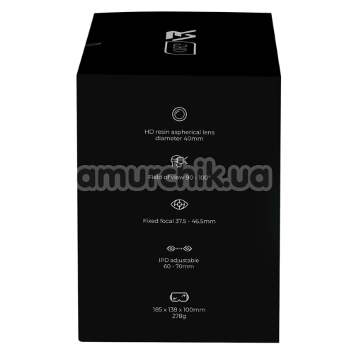 Окуляри віртуальної реальності Kiiroo VR, чорні