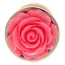 Анальна пробка із рожевою трояндою Exclusivity Jewellery Red Gold Rose Plug, золота - Фото №4