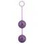 Вагинальные шарики Weighted Kegel Balls, фиолетовые - Фото №1