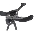 Страпон R.G.B Sex Harness 5.9 Bend Over For Beginner, черный - Фото №1